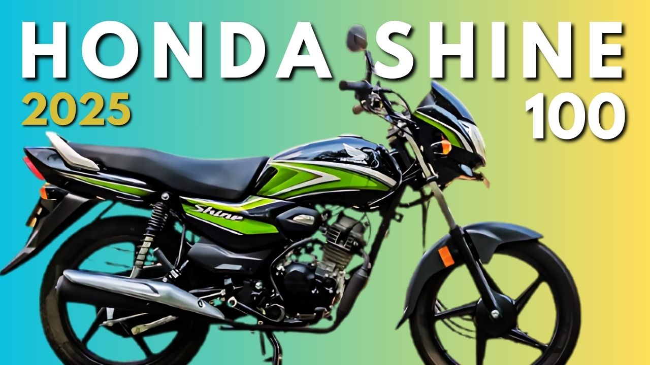 Honda Shine 100 New Model 2025