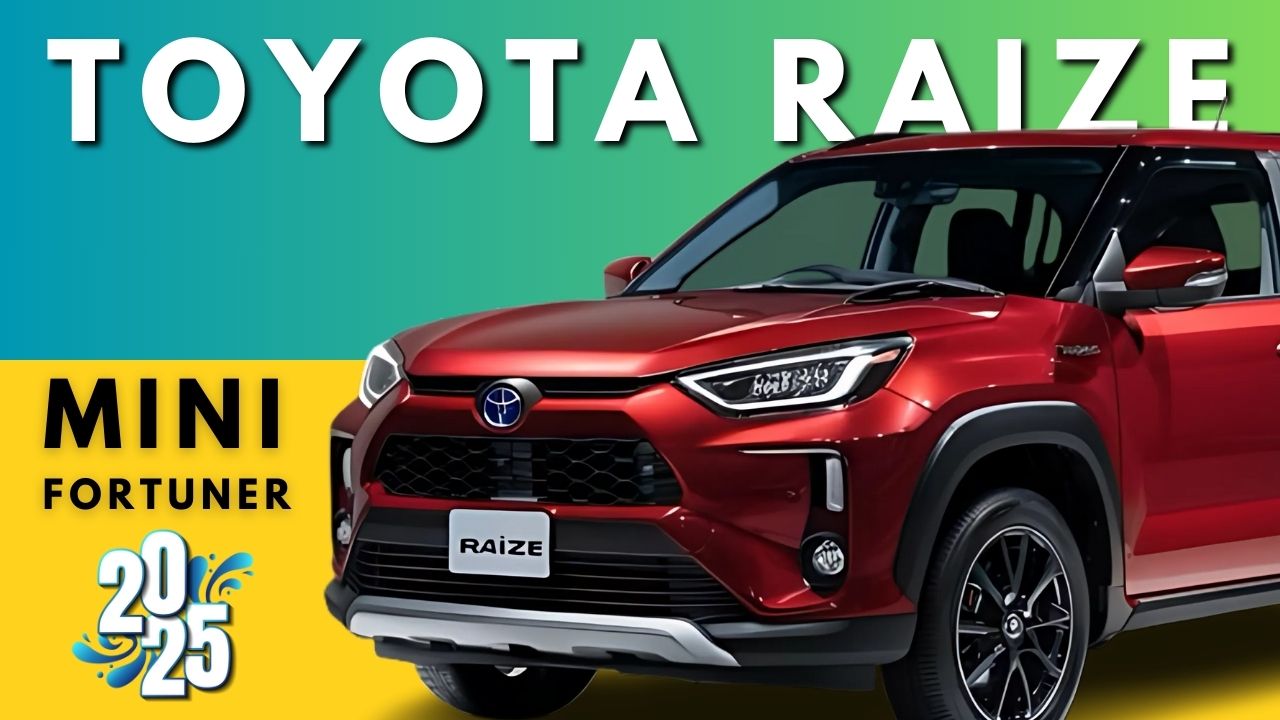 Mini Fortuner Toyota Raize 6 Seater