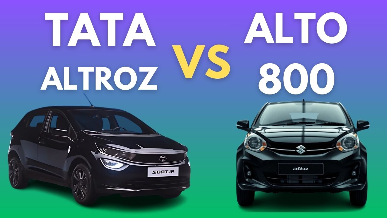 Tata altroz vs alto 800