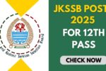 JKSSB Posts for 12th Pass