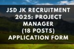 JSD JK Recruitment 2025