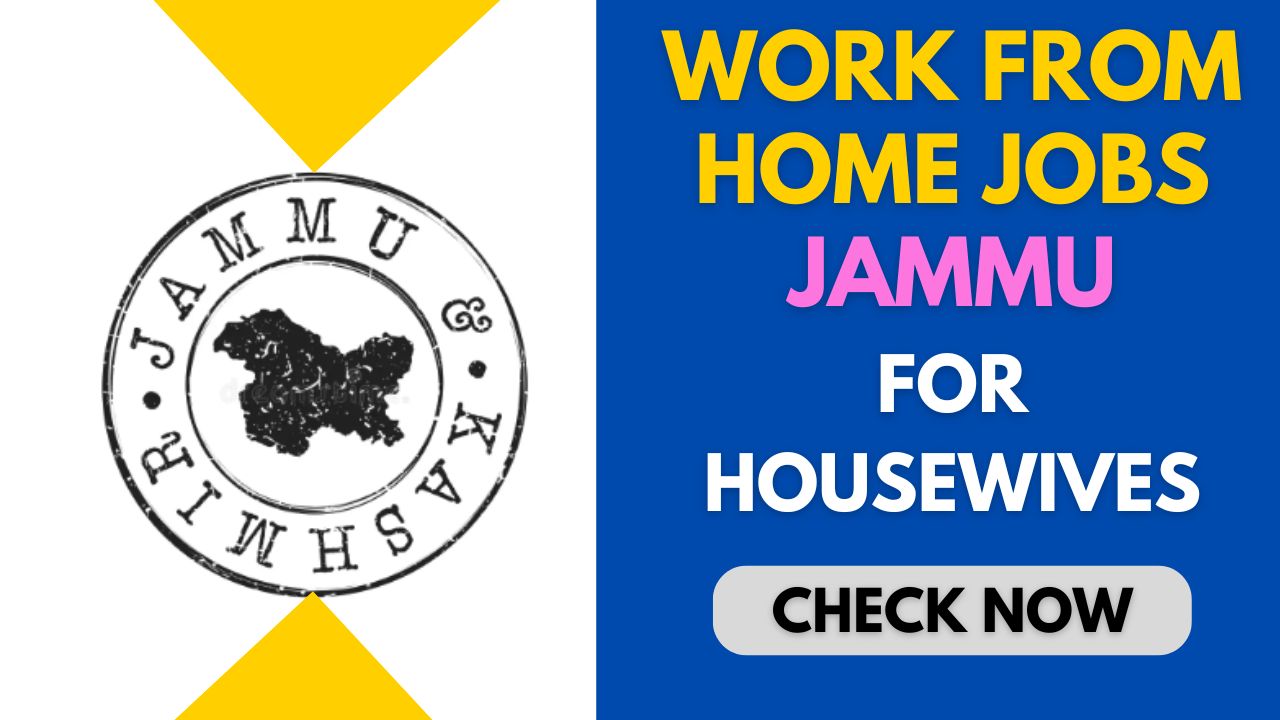 Work from Home Jobs in Jammu for Housewives