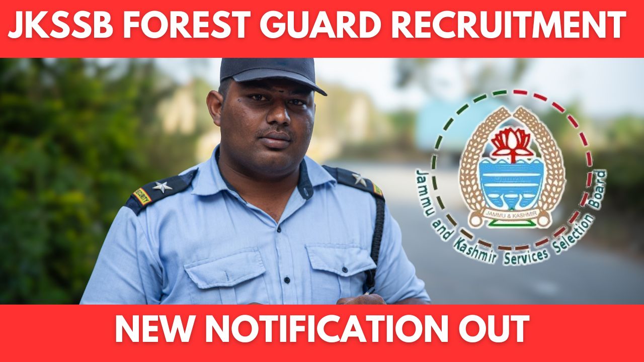 JKSSB Forest Guard Recruitment 2025