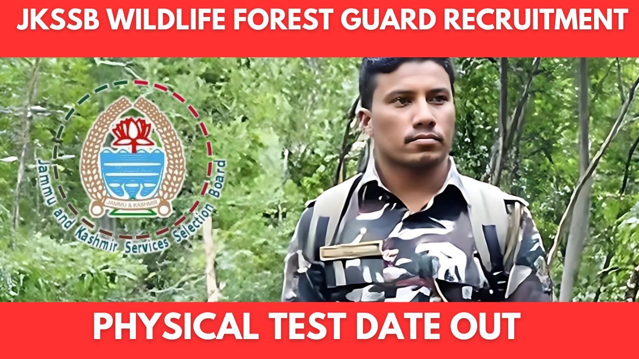 jkssb wildlife forest guard recruitment